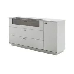 Primo Sideboard  Sarbonne ¦ grau ¦ Maße (cm): B: 165 H: 85 T: 44.0
