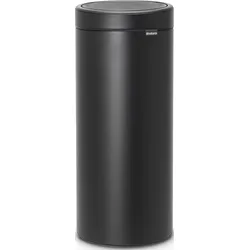 Touch Bin New Mülleimer 30 l schwarz mit mineralischem Glanz