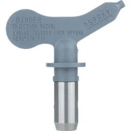 rosfix Set UltraHeavy 555 – Spruhdüse fur Airless Farbspritzgerat, 25–30 cm Strahlbreite, Grau, Hochwertiges Metall, Korrosionsbestandig