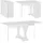 RODNIK 120 x 75 x 80 cm weiß