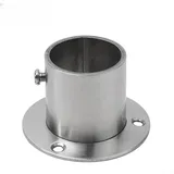 Edelstahl-Rohrhalterungen für Kleiderstangen, geeignet für den Heim- und Einzelhandel (32 mm)