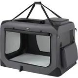 Songmics Hundebox faltbar XXXL grau