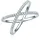 Lulu & Jane Ring Sterling Silber Zirkonia in silber | Gr.: 52