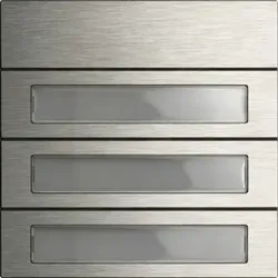 GIRA 5533920, Ruftasten-Modul, Edelstahl, GIRA, Edelstahl, 160 mA, Oberfläche