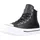 Converse Chuck Taylor All Star Eva Lift Leather Plateau-Sneaker Damen Schwarz 37,5