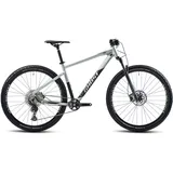 Ghost Mountainbike »Kato Pro AL«, 12 Gang, Shimano, Deore RD-M6100 Schaltwerk, Kettenschaltung, für Damen und Herren, Kettenschaltung, 62489051-44 hellgrau-schwarz 27,5 Zoll (69,85cm), grau (hellgrau, schwarz)