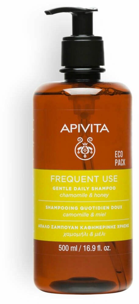 Apivita Shampooing Quotidien Doux Camomille & Miel 500 ml shampooing