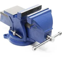 Wiltec Schraubstock Heavy Duty 150 mm Klemmbacke, Spannwerkzeug mit