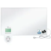 bringer-germany Bringer® Infrarotheizung - 800 (BRIH800) / BRTT: Steck-Thermostat programmierbar / Weiß