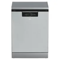Beko BDFN36560XC, Freistehend, Standardgröße (60 cm), Edelstahl, Schwarz, Berührung, LED - Schwarz