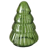 Boltze Weihnachtsbaum TOVLA, aus transparentem Glas, 9,5 cm,