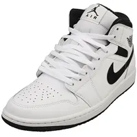 Nike Air Jordan 1 Mid White/White/Black/Black 42,5