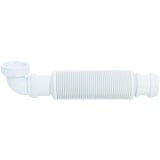 Wirquin Pro 30723664 Waschbecken, Ø 32 mm, platzsparend, Weiß Wirquin 30720471 Senzo Waschbeckensiphon ohne Wasserabscheider Durchmesser 32mm.