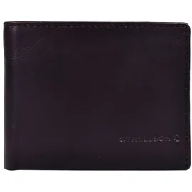 Strellson Brick Lane BillFold SH8 Herren RFID-Schutzhülle dunkelbraun