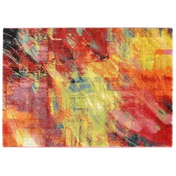 Teppich  Airbrush Graffiti , mehrfarbig , Synthetische Fasern , Maße (cm): B: 65 H: 2