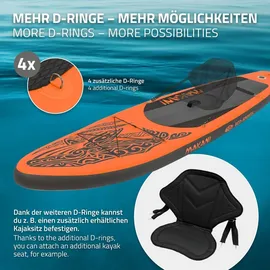 ECD Germany SUP Board Makani 320 x 80 x 15 cm orange