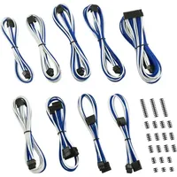 CableMod Classic ModMesh Cable Kit, weiß/blau (CM-CSI-CKIT-NKWB-R)