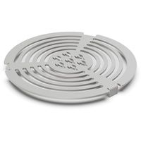 MATADA® Grilleinsatz Einlegerost Grillplatte Ø 20cm aus Edelstahl Rost für Feuerplatte Feuertonne Kugelgrill