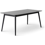 Hammel Furniture Esstisch »Meza Designtisch mit Auszugsfunktion und 2 Einlegeplatten«, Graphit schwarz, graphit) , 60070317-0 B/H: 165 cm x 74 cm