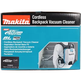 Makita VC008GZ Akku-Rucksackstaubsauger