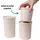 awave® Frischhaltedose rund beige 800 ml