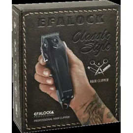 Efalock Professional Clipper Classic Style Schwarz