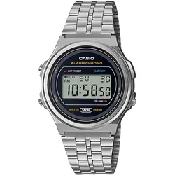 Casio A171WE-1AEF Digitaluhr Vintage Silberfarben