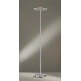 Fischer Leuchten Stehleuchte 180,0 cm Grau/Silber
