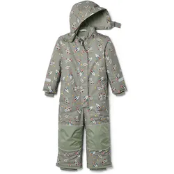 Tchibo - Kinder-Schneeanzug - Baby - Gr. 74/80 - olivgrün/print