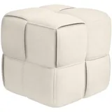 deluke Sitzhocker GIROS Cord 40 x 40 x 40 cm Creme