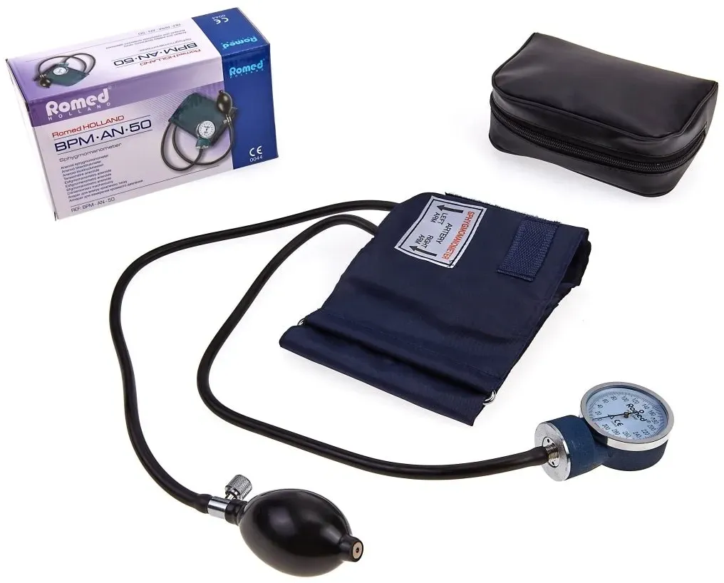 Romed Blutdruckmessgerät Aneroid für manuelle Messung 50 Stück