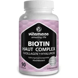 Biotin Haut Komplex Hochdosiert + kollagen Kapseln
