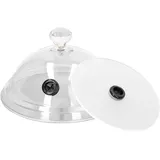 HERCHR Food Smoker Bell, Transparente Cloche Für Smoker Cold, Cocktail Smoker Set, Drink Smoker, Mini Food Smoker, Whiskey Smoker, Cocktailgetränke, Räucherdeckel Für Bar, Grillgetränke, Kochen