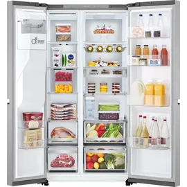 LG GSLE91MBAB Side-by-Side (623 l, 1790 mm hoch, Edelstahl)