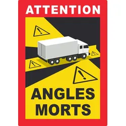 Angles Morts Aufkleber A5 (148x210mm)