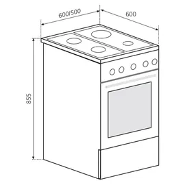 Oranier STK557 Weiß