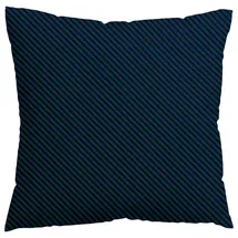 schlafgut Woven Fade Bettwäsche Kissenbezug 80x80 cm | blue-deep-black - blau