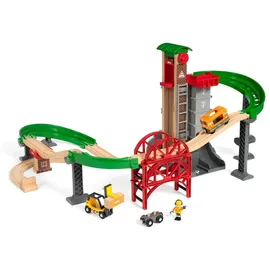 BRIO Großes Lagerhaus-Set mit Aufzug (33887)