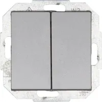 Heinrich Kopp Kopp 587547084 ATHENIS - Serienschalter, Farbe: stahl