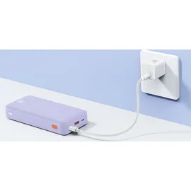 Baseus Airpow PPAP20K, Lithium Polymer (LiPo), 20000 mAh, Violett