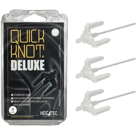 HES-Tec Einflechthilfe Quick Knot Deluxe Weiß