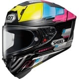 Shoei X-SPR Pro Proxy, Integralhelm - Schwarz/Gelb/Blau/Pink - M