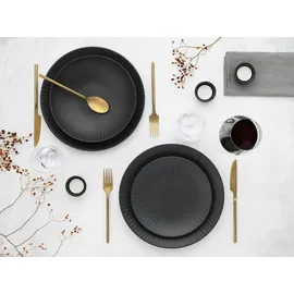 CreaTable Vesuvio Tafelservice 12-tlg. schwarz