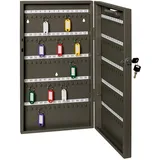 Alco Schlüsselschrank Stahlblech 450x50x680mm für 200 Schlüssel anthrazit