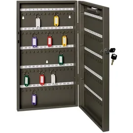 Alco Schlüsselschrank Stahlblech 450x50x680mm für 200 Schlüssel anthrazit