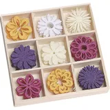 Heyda Knorr Prandell Filzbox Ornament FantasieBlume 45er