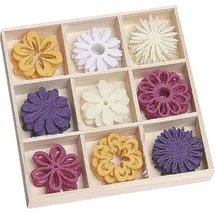 Heyda Knorr Prandell Filzbox Ornament FantasieBlume 45er