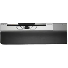 CONTOUR Design RollerMouse Go + RollerMouse Go Dock Maus, Mauspad-Set Bluetooth + Usb Type-A 4000 dpi, 800 dpi, 1000 dpi, 1200 dpi, 16