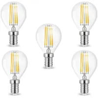 V-Tac 5x E14 Filament LED Leuchtmittel Leuchte Birne Kugel