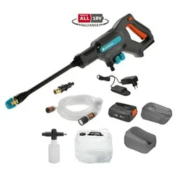 Gardena Akku-Mitteldruckreiniger AquaClean 24/18V P4A Ready-To-Use Set 14800-32